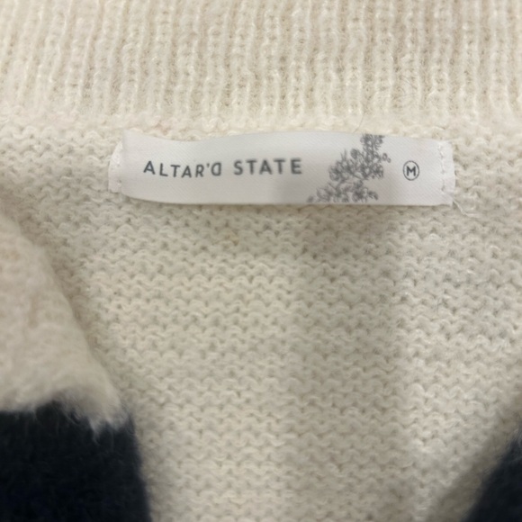 ALTAR’D STATE Blue + Ivory Sweater
Women’s Medium - Picture 3 of 5